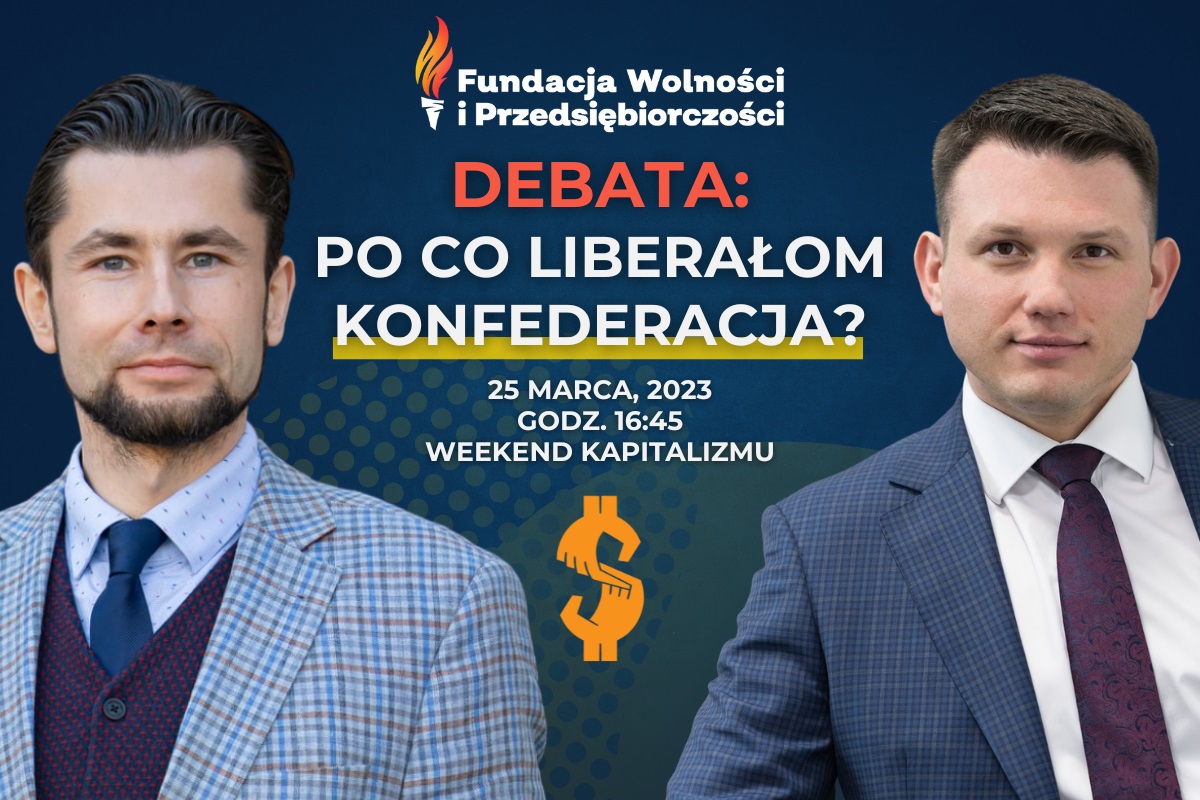 Debata Marcin Chmielowski – Sławomir Mentzen na Weekendzie Kapitalizmu 2023
